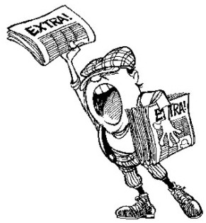 THE NEWSPAPER I PICKED UP - COVER