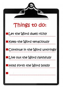 THINGS TO DO