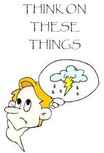 THINK ON THESE THINGS - TN