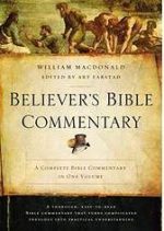 BELIEVER'S BIBLE COMMENTARY BY WILLIAM MACDONALD