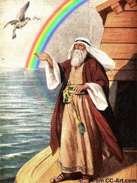 NOAH THE DOVE AND THE RAINBOW